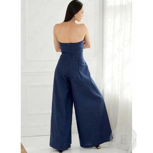 McCall's M7789 Misses 14 to 22 Cut Out Dresses and Jumpsuit Uncut Sewing Pattern - Picture 6 of 6